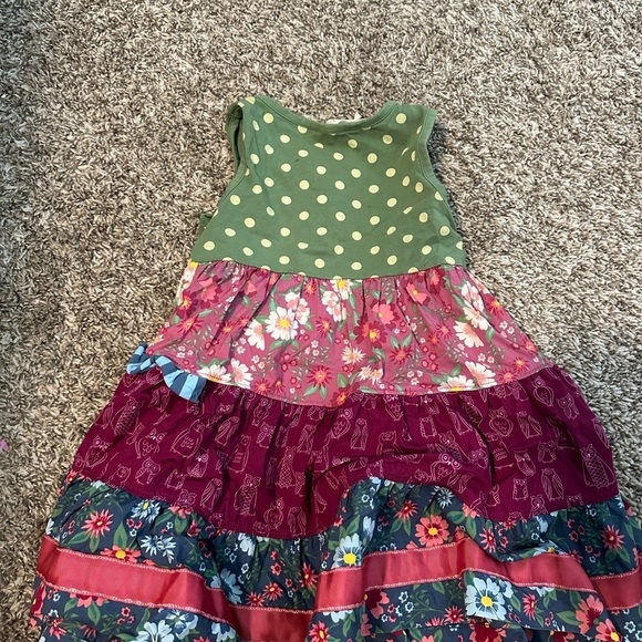 Matilda Jane Dresses and Romper Bundle‎ Size 4 Preppy Cotton Floral Peasant - Picture 8 of 16